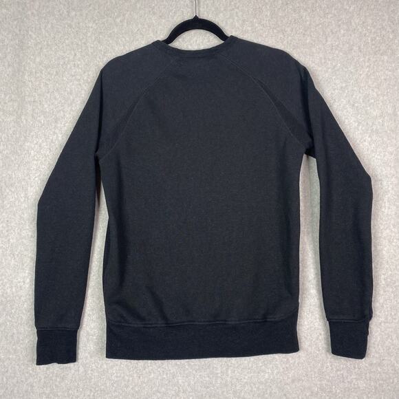 Outerknown Mens XS Black Crewneck Sweatshirt Hemp Blend - Picture 4 of 6